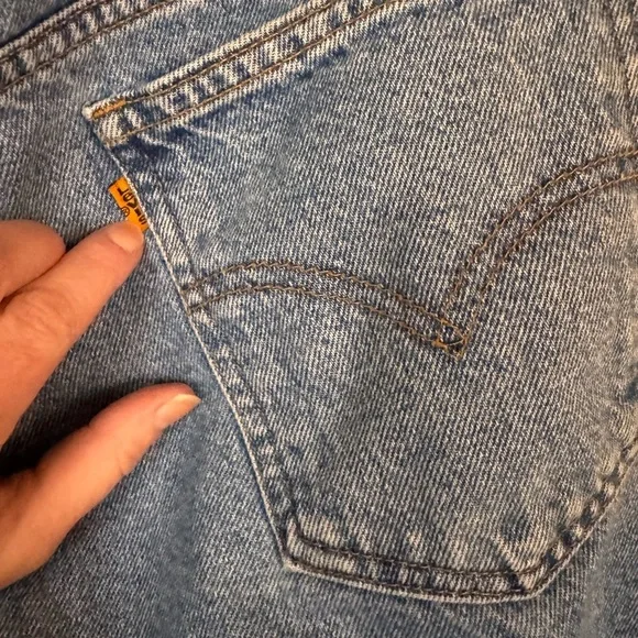 Levi's Men's Blue Jean Shorts Jorts - Picture 5 of 6